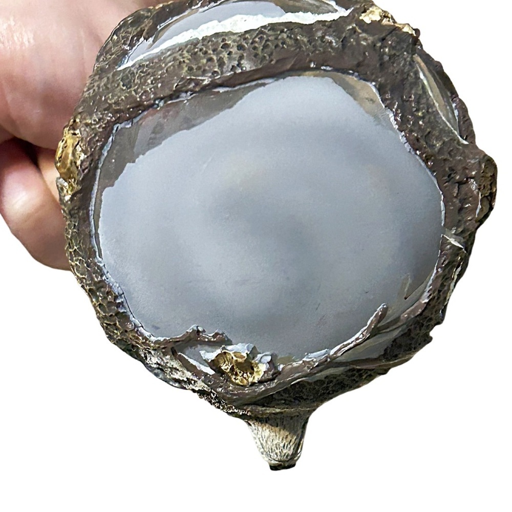 Bradford Editions Wolf Ornament (2000) + Silver Mercury Ornament (2009) Set - Picture 5 of 8